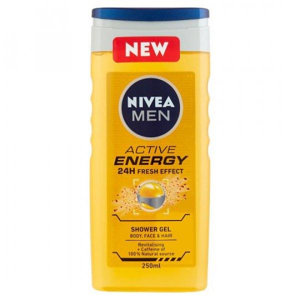 Nivea Men tusfürdő 250ml Active Energy