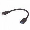 Akyga AK-AD-30 USB 3.0-AF / microUSB 3.0-B 15cm Adapter Blac