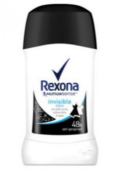 Rexona stift 40ml Invisible Aqua