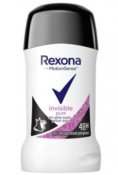 Rexona stift 40ml Invisible Pure