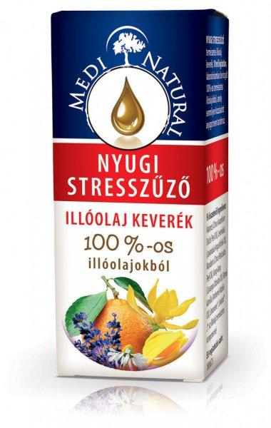 Medinatural illobello nyugi stresszűző illóolaj keverék 10 ml