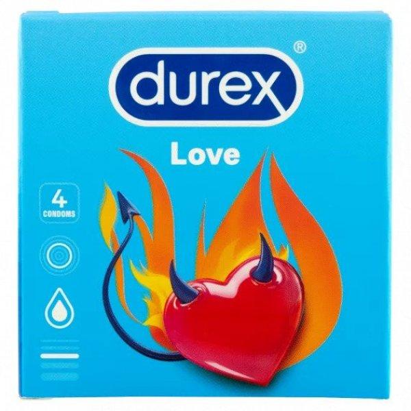 Durex óvszer 4db Love