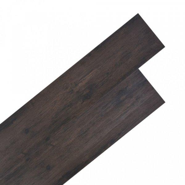 Sötétszürke tölgy nem öntapadó PVC padlólapok 2 mm 5,26 m²