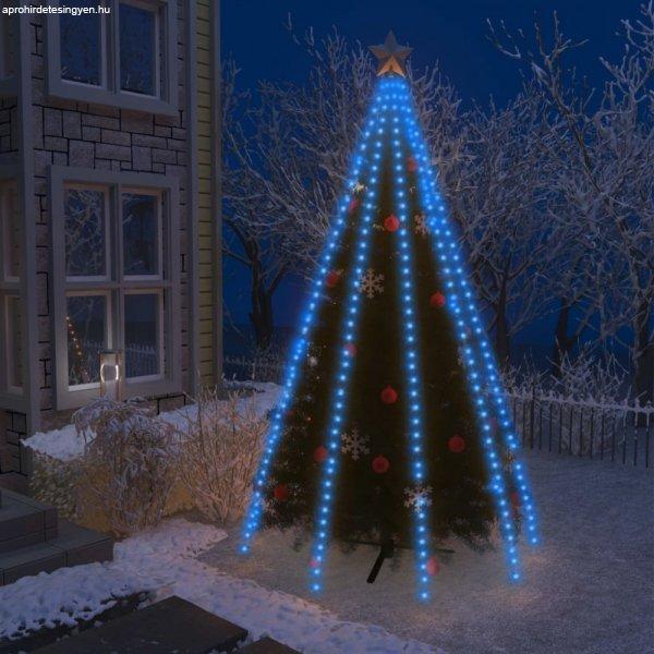 Karácsonyfa-fényháló 400 kék LED-del 400 cm