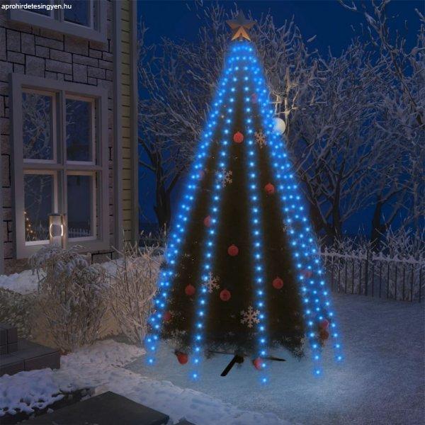 Karácsonyfa-fényfüzér 250 kék LED-del 250 cm