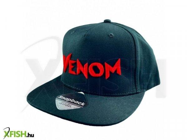 Feedermánia Venom Black Snapback Sapka Fekete