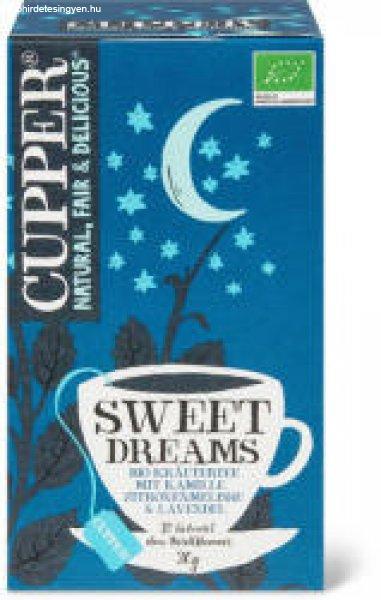 Cupper bio little dreamers nyugtató tea 20 db 30 g