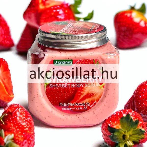 Wokali Strawberry Eper Sorbet Testradír 500ml