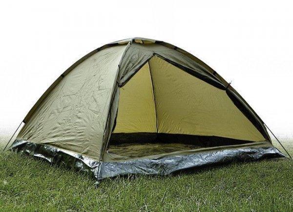 MIL-TEC 14215001 3-MEN TENT IGLU STANDARD 3 személyes Taktikai Sátor -
Olive/Olivazöld