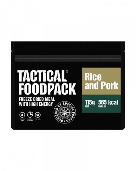 TACTICAL FOODPACK® Sertéshús és rizs 115g