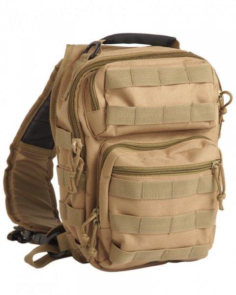 MIL-TEC ASSAULT Taktikai mellkastáska - Barna 