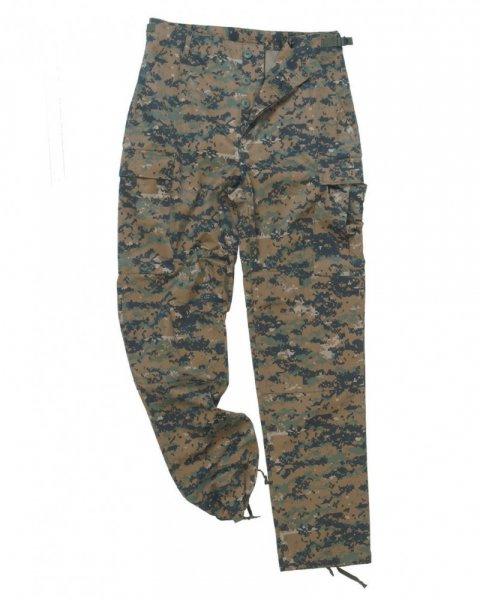 MIL-TEC US BDU taktikai nadrág - Digital Woodland