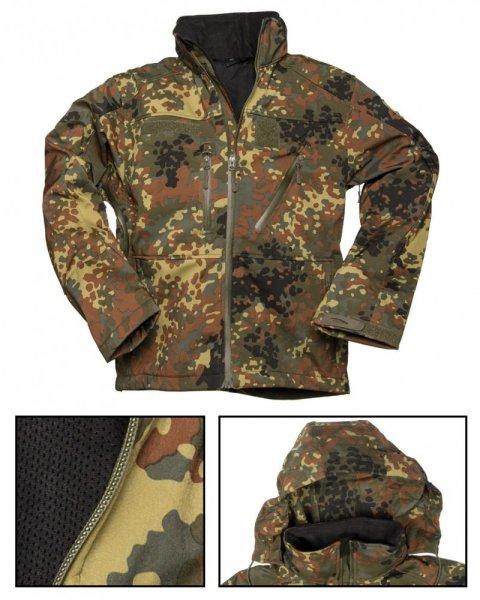MIL-TEC SCU 14 SOFTSHELL Taktikai dzseki - Flectar