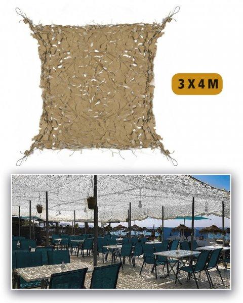 MIL-TEC Álca háló 3x4m