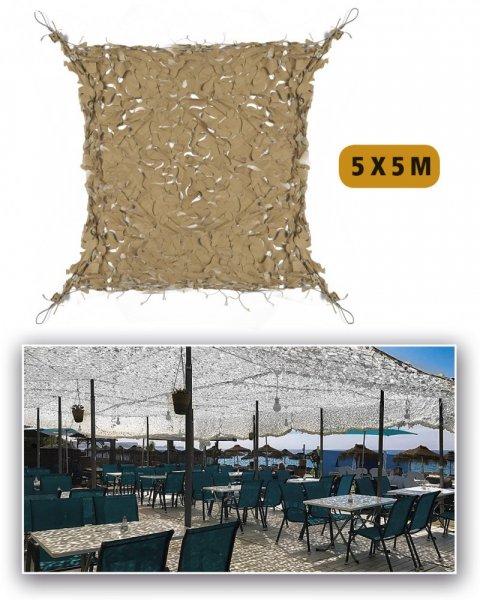 MIL-TEC Álca háló 5x5m