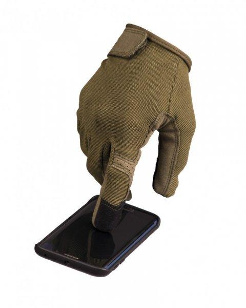 MIL-TEC COMBAT iTouch Taktikai kesztyű - Olivazöld