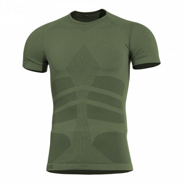 Pentagon PLEXIS T-Shirt taktikai aláöltöző - Camo zöld