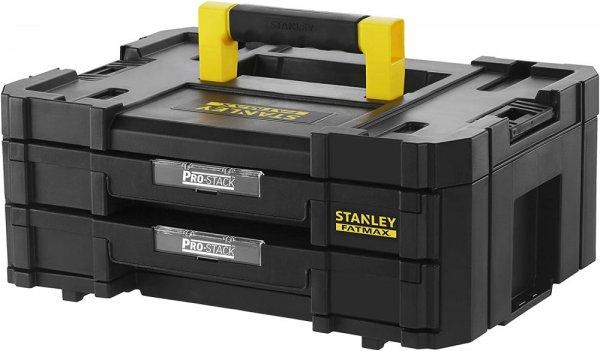 Stanley Fatmax TSTAK IV tárolórendszer dupla fiókos
