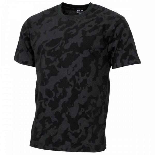 US T-Shirt, "Streetstyle", night camo - póló, rövid ujjú, night
camo, terepmintás, MFH