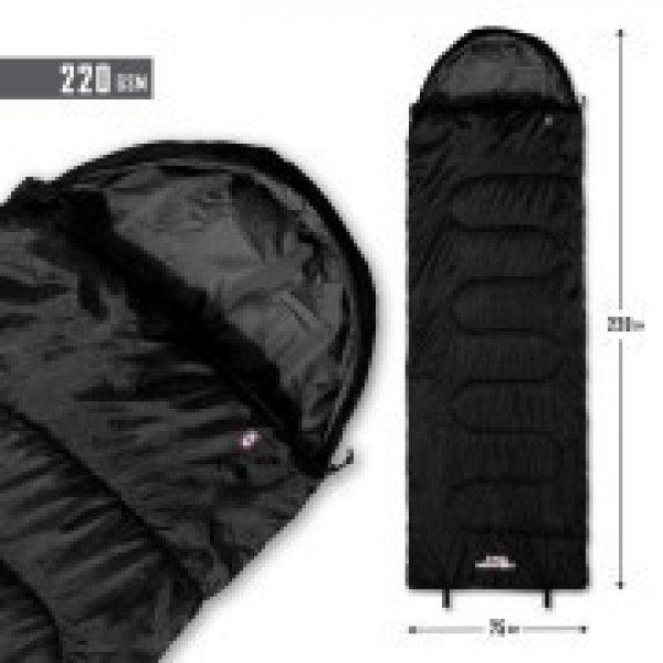 SENTINEL SLEEPING BAG 220GR/M² - PENTAGON, TAC.MAVEN, hálózsák, fekete,
éjkék, szürke, greek camo, terepszínű