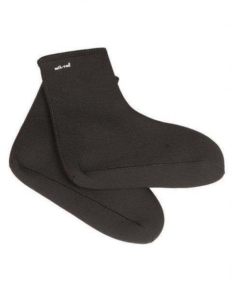 BLACK NEOPRENE BOOT SOCKS - MIL-TEC, csizmabélés, bakancs bélés, neoprén,
fekete