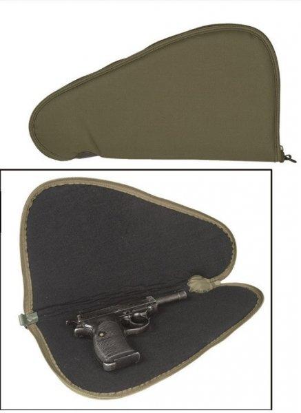 MIL-TEC OD LARGE PISTOL CASE - pisztoly táska, nagy, oliva