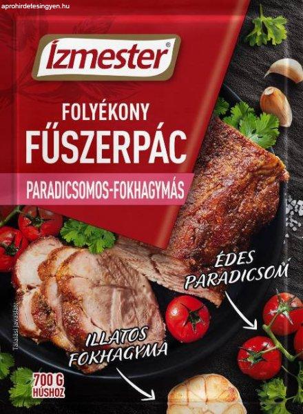 Ízmester folyékony fűszerpác paradicsomos-fokhagymás 80ml