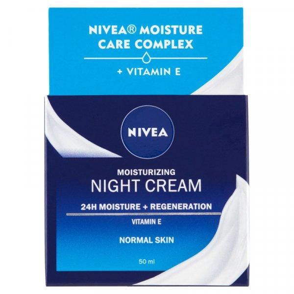 NIVEA AquaEffect Essentials Regeneráló Éjszakai Arckrém Normál Bőrre 50ml