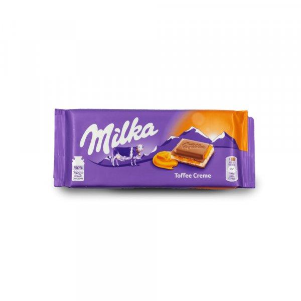 MILKA TOFFEE TáBLáS 100G