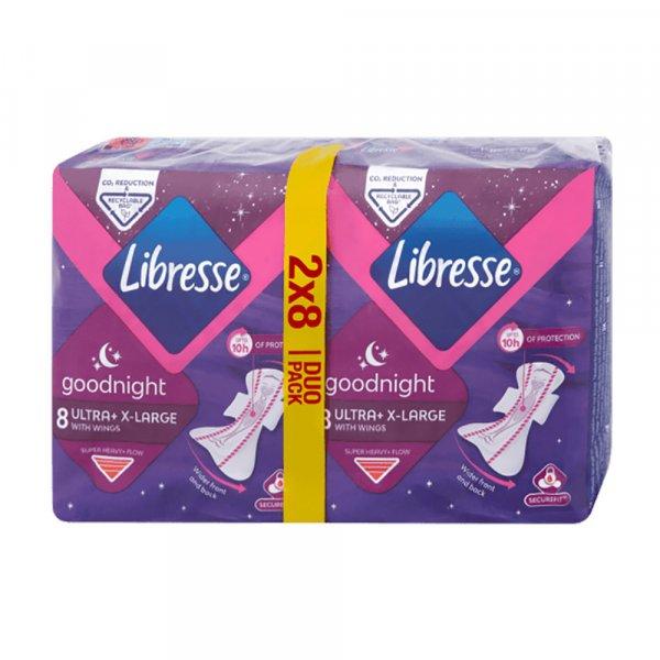 Libresse Ultra Night Extra Wing 16
