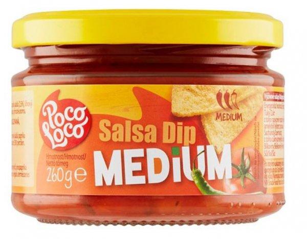 Poco Loco Salsa szósz Medium 260g