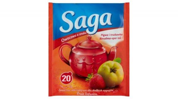 SAGA gyüm.tea 20 filt. Birsalma-eper 34g