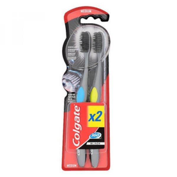 Colgate fogkefe Max White Charcoal duo 2db