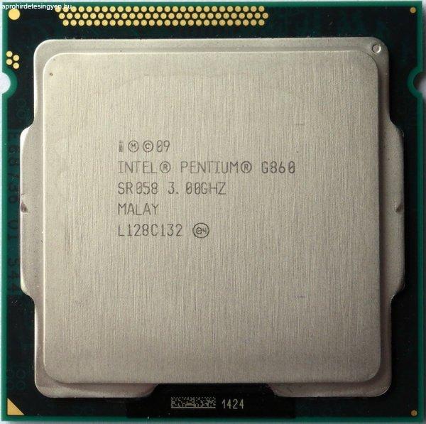 Intel Pentium G860 használt számítógép processzor