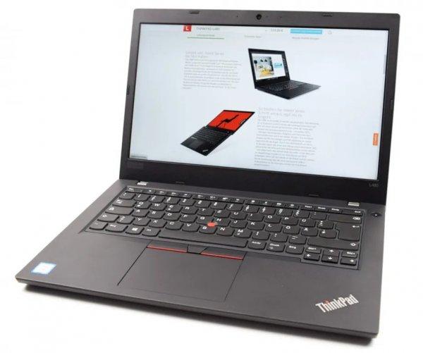 Lenovo ThinkPad L480 / i5-8350U / 8GB / 256 NVME / CAM / HD / EU / Integrált /
B / használt laptop