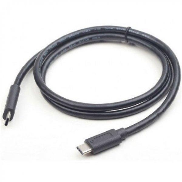 Gembird USB-C -> USB-C M/M adatkábel 1m fekete