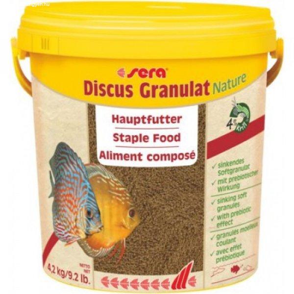 Sera Discus Granulat Nature 10l - 4,2 kg díszhaltáp - gazdaságos kiszerelés
(000309)