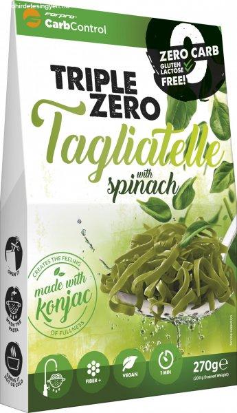 Forpro zero kalóriás tészta - spenóttal tagliatelle
cukor/zsír/laktóz/glutén/szójamentes 270 g