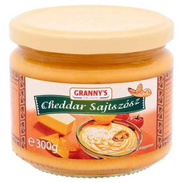 Granny's cheddar sajtszósz 300g