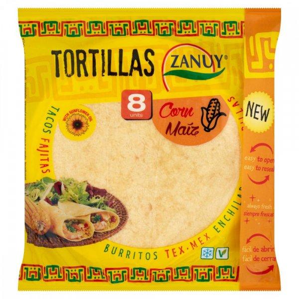 Zanuy kukorica tortilla 20cm 8db 315g