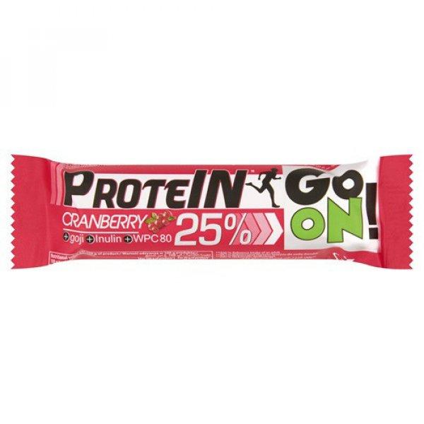 GO ON Tejcs. bevont Protein szelet Áfonyás 50g