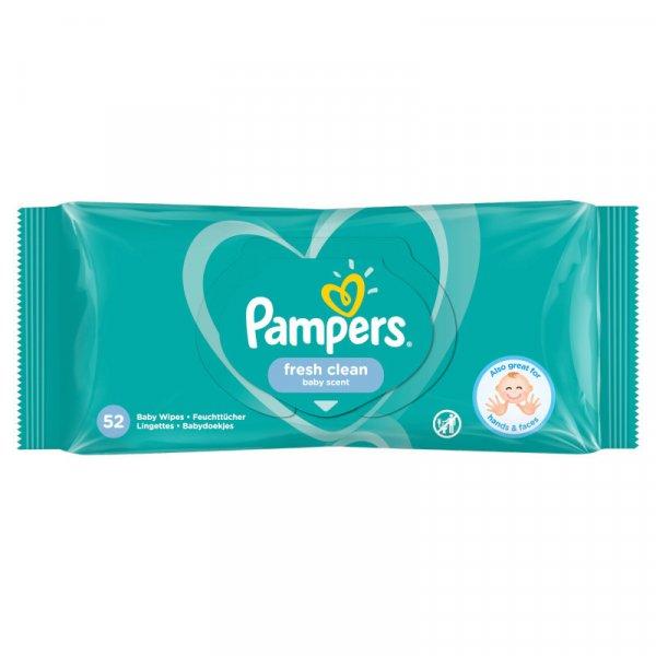 Pampers törlőkendő 52db Fresh Clean