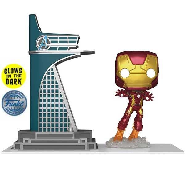POP! The Infinity Saga: Avengers Tower & Iron Man Special Kiadás (Glows in the
Dark)