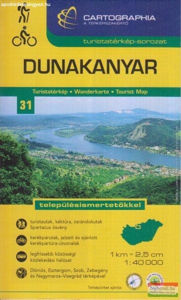 Dunakanyar turistatérkép