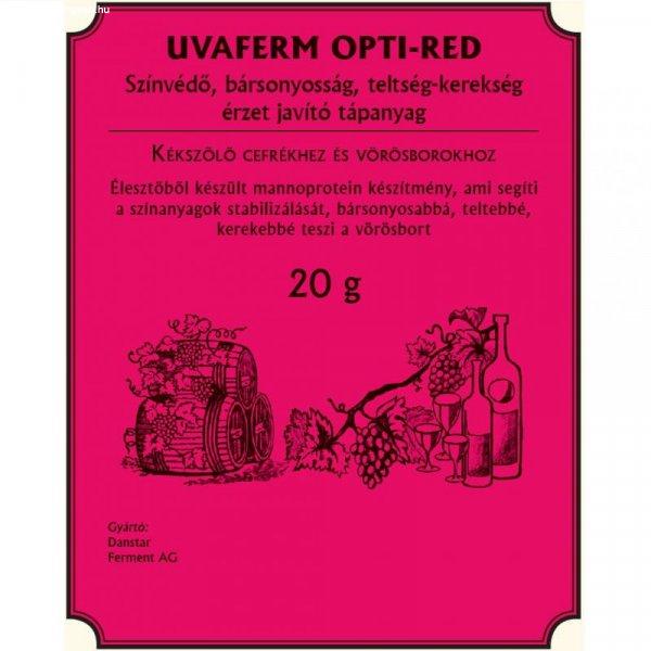 Uvaferm Opti-Red 30 G Színanyag Megőrző Kezelőanyag Borhoz És Cefréhez