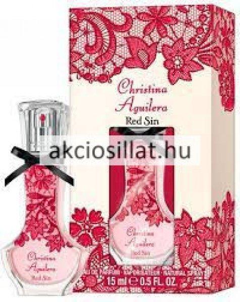 Christina Aguilera Red Sin EDP 15ml női parfüm