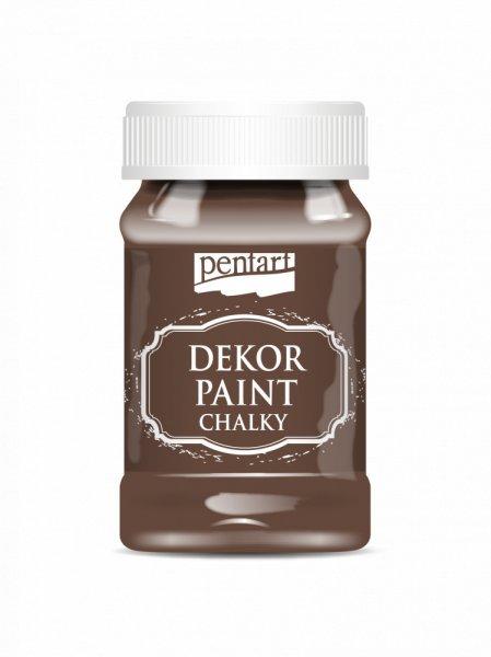 Pentart Dekor krétafesték 100 ml Gesztenyebarna