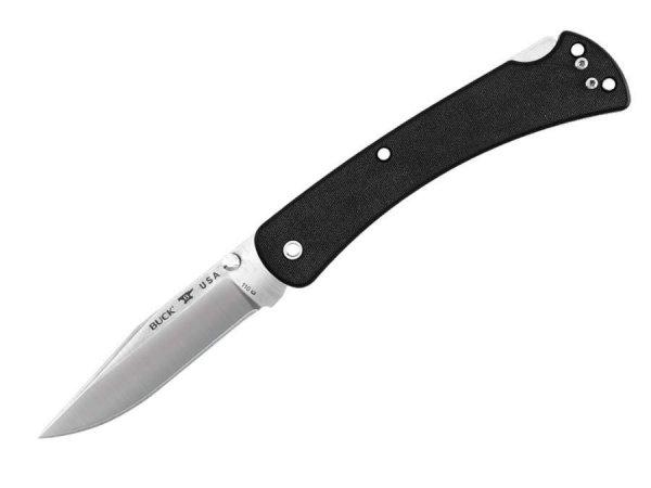 Buck 110 Slim Pro Black