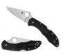 Spyderco Delica 4 Lightweight Flat Ground black