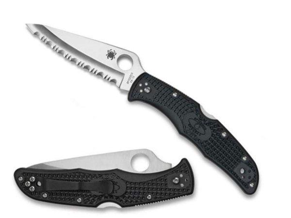 Spyderco Endura 4 FRN black fogazott